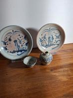 Twee swatow schaaltjes,kommetje en pulletje., Antiek en Kunst, Ophalen of Verzenden