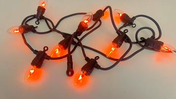 Openhaard vlam verlichting  totaal 4m  10 lampjes beschikbaar voor biedingen