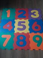 Foam puzzel matten 1 tot en met 9, Ophalen, Zo goed als nieuw