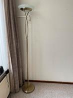 Elegante Staande Lamp met Glazen Kap, Ophalen, Gebruikt, Glas, 150 tot 200 cm