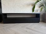 TV meubel Kingston zwart 180 cm met 3 lades, Ophalen, 150 tot 200 cm, Zo goed als nieuw, Minder dan 100 cm