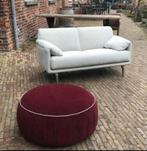 Leolux Capri poef showmodel, Ophalen, 125 cm of meer, Nieuw, Stof