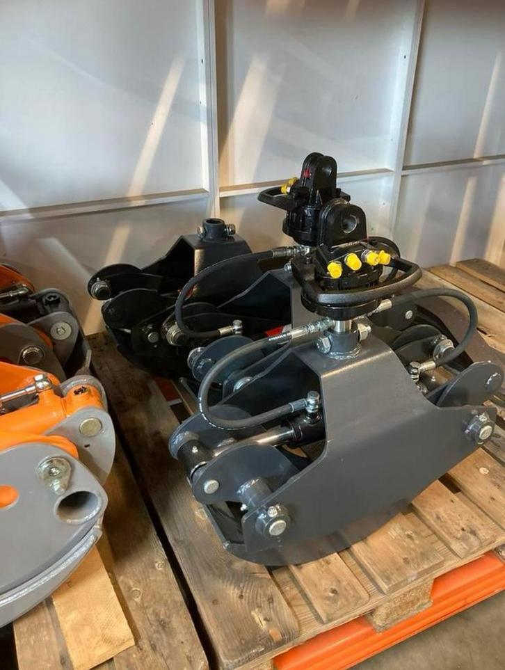 Bomenklem houtgrijper bomenknipper minigraver Graafmachine, Tuin en Terras, Hakselaars, Nieuw, Ophalen