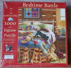 Legpuzzel SunsOut – 1000 stukjes – Bedtime Battle - Nieuw, Ophalen of Verzenden, 500 t/m 1500 stukjes, Nieuw, Legpuzzel