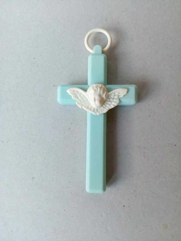 Vintage Ledikant/wiegkruisjes.Engeltjes.Pr p/st.vanaf, Antiek en Kunst, Curiosa en Brocante, Ophalen of Verzenden