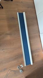 Sunway verduisterend rolgordijn lxb 180cm x 135 cm, Ophalen, Gebruikt, 100 tot 150 cm, Blauw