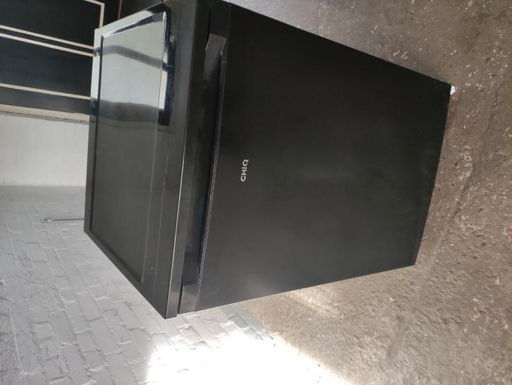 CHIQ CSD90D4D Vriezer zwart, Witgoed en Apparatuur, Koelkasten en IJskasten, Gebruikt, 200 liter of meer, 160 cm of meer, Ophalen
