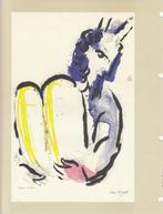 Marc Chagall Bijbels figuur offset prent 1867, Verzenden