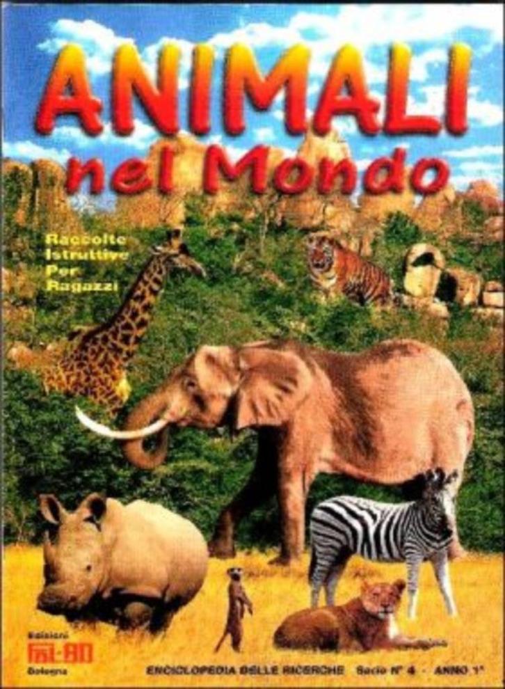 Animali Nel Mondo (like panini), Verzamelen, Stickers, Nieuw, Dier en Natuur, Ophalen of Verzenden