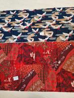 TWEE MOOIE  LAPPEN VOOR QUILTEN, (JAPANSE) HANDWERK TECHNIE, Ophalen of Verzenden, Zo goed als nieuw, Katoen, 120 cm of meer