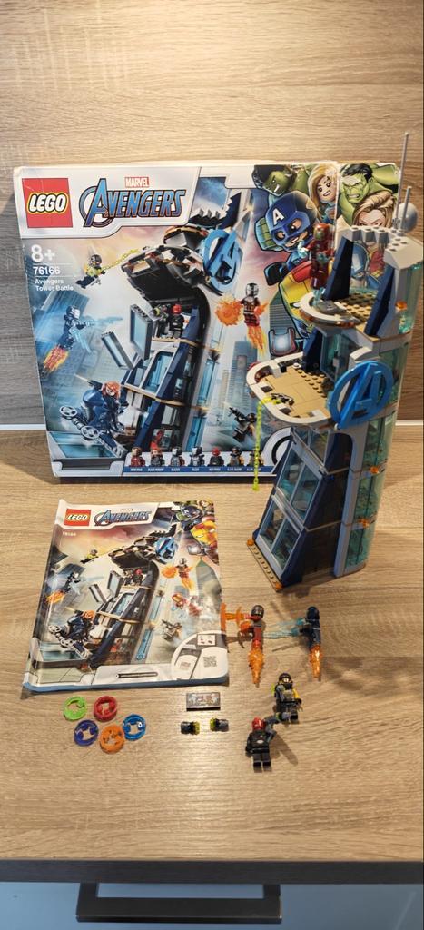 Lego Avengers Tower 76166, Kinderen en Baby's, Speelgoed | Duplo en Lego, Gebruikt, Lego, Complete set, Ophalen of Verzenden