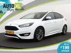 Ford Focus 1.0 126 PK ST-Line Camera Carplay 17' LMV Navi LE, 65 €/maand, Stof, Gebruikt, Wit