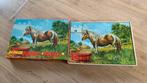 Paarden puzzel 20 stukjes, Ophalen of Verzenden, Meer dan 50 stukjes, Gebruikt