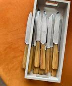 Vintage Bertrix Frères messen set (12) - jaren '40-'60, Antiek en Kunst, Antiek | Bestek, Ophalen of Verzenden