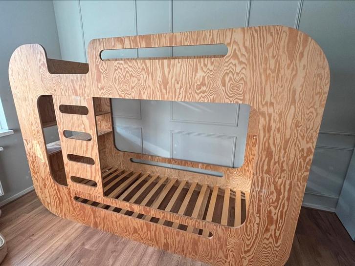 Petit Puk Coco stapelbed, Kinderen en Baby's, Kinderkamer | Stapelbedden en Hoogslapers, Gebruikt, Stapelbed, Ophalen