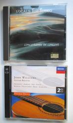 John williams Guitar Recital~2CD~+ Vocals for Fugro~Concerta, Overige typen, Ophalen of Verzenden, Zo goed als nieuw