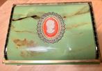 Vintage sieradendoos met camee en marmerlook, T.K., Ophalen, Gebruikt, Overige merken