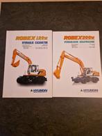 Hyundai Robex 120W & 200W Brochures, Boeken, Catalogussen en Folders, Ophalen of Verzenden