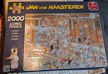 Jan van Haasteren 2000 stukjes nog nieuw in de verpakking beschikbaar voor biedingen