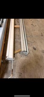 Zonnescherm 5x3 elektrisch, Ophalen of Verzenden, Zo goed als nieuw, Knikarmscherm, Elektrisch