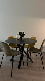 Ronde eettafel (MARIEDAMM IKEA), Huis en Inrichting, Tafels | Eettafels, Ophalen, Kunststof, 50 tot 100 cm, 100 tot 150 cm