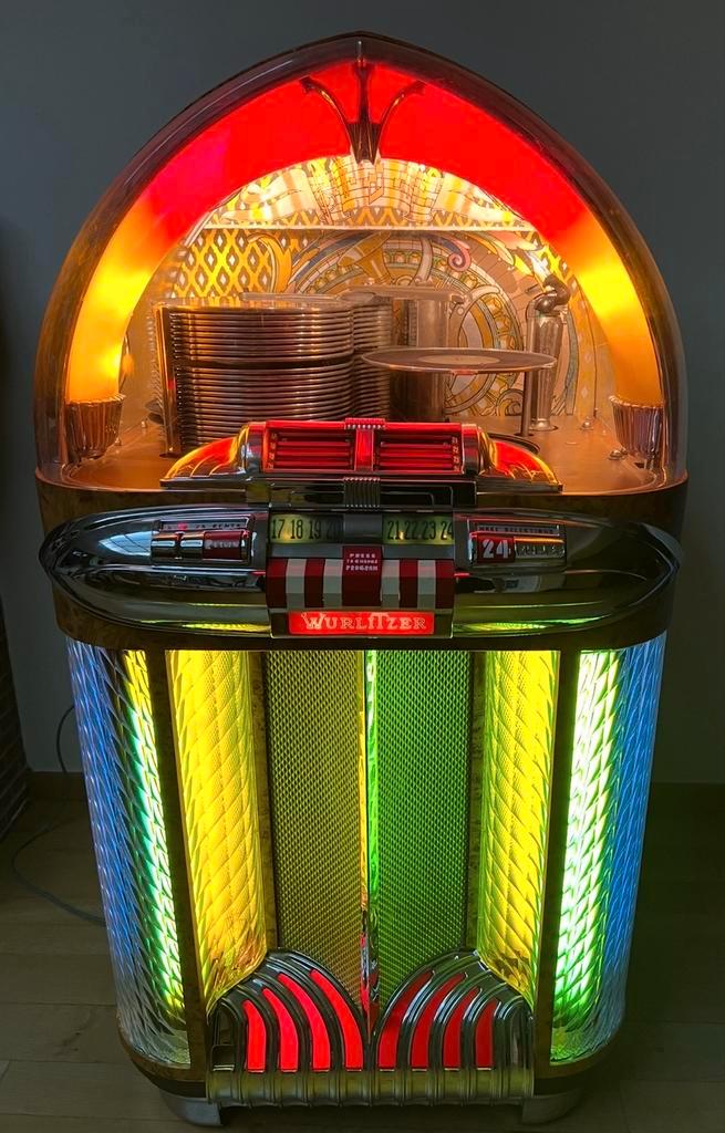 Wurlitzer 1100 Jukebox - Gerestaureerd, Verzamelen, Automaten | Jukeboxen, Gebruikt, Wurlitzer, Voor 1950, Ophalen