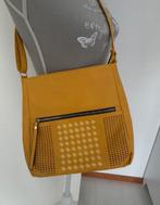 Gele Schoudertas 25x27cm, Ophalen of Verzenden, Zo goed als nieuw, Geel