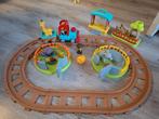 Fisher price locomotief trein en dierentuin met geluid, Kinderen en Baby's, Speelgoed | Fisher-Price, Met geluid, Ophalen of Verzenden