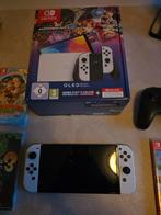 Nintendo Switch oled, Spelcomputers en Games, Spelcomputers | Nintendo Switch, Ophalen, Zo goed als nieuw, Met 1 controller, Switch OLED