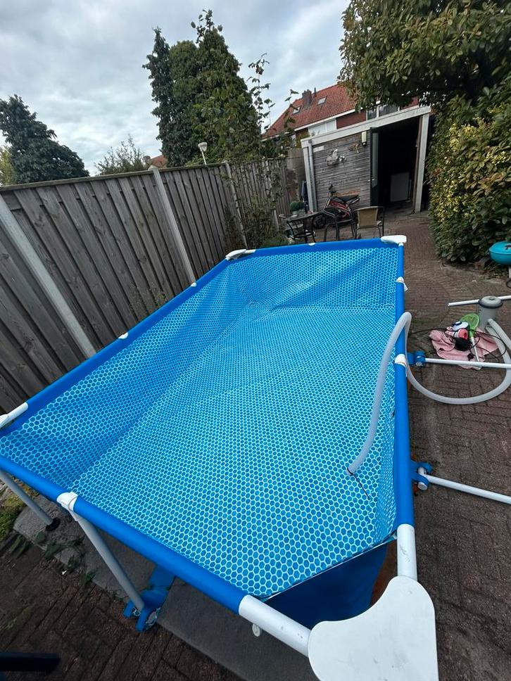 Zwembad nieuw, Tuin en Terras, Zwembaden, Zo goed als nieuw, Minder dan 80 cm, 200 tot 400 cm, Rond, Ophalen of Verzenden