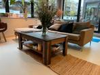 Salontafel gebruikt hout - Coffee table reclaimed wood, Huis en Inrichting, Tafels | Salontafels, Ophalen, Gebruikt, 100 tot 150 cm