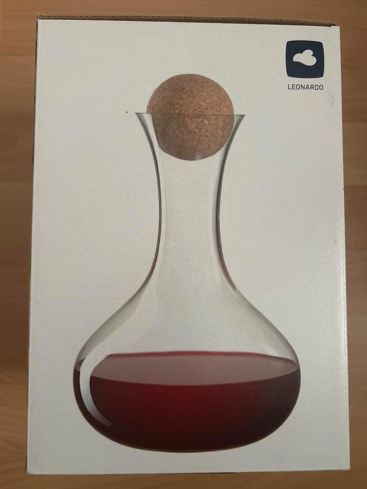 Leonardo Fratelli Karaf - 1700ml - Nieuw, Verzamelen, Glas en Borrelglaasjes, Nieuw, Overige typen, Ophalen of Verzenden