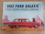 Ford Galaxie brochure uit 1963, Boeken, Auto's | Folders en Tijdschriften, Gelezen, Ophalen of Verzenden, Ford