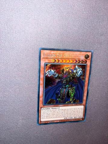 Eldlich the Golden Lord 1st edition secret rare yugioh  beschikbaar voor biedingen