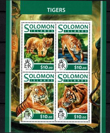 salomon is pf blok tijgers katachtige wildlife zoogdieren 2 beschikbaar voor biedingen