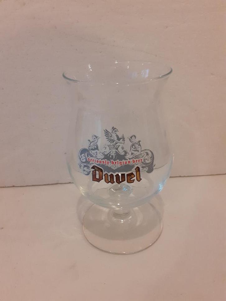 Duvel - Seriously Belgian Beer - mooi Duvel glas, Verzamelen, Biermerken, Zo goed als nieuw, Glas of Glazen, Duvel, Ophalen of Verzenden