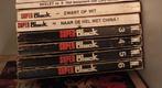 Super Black strips voor volwassenen 1 t/m 6 - Complete serie, Boeken, Stripboeken, Gelezen, Complete serie of reeks, M.I. van der Meulen