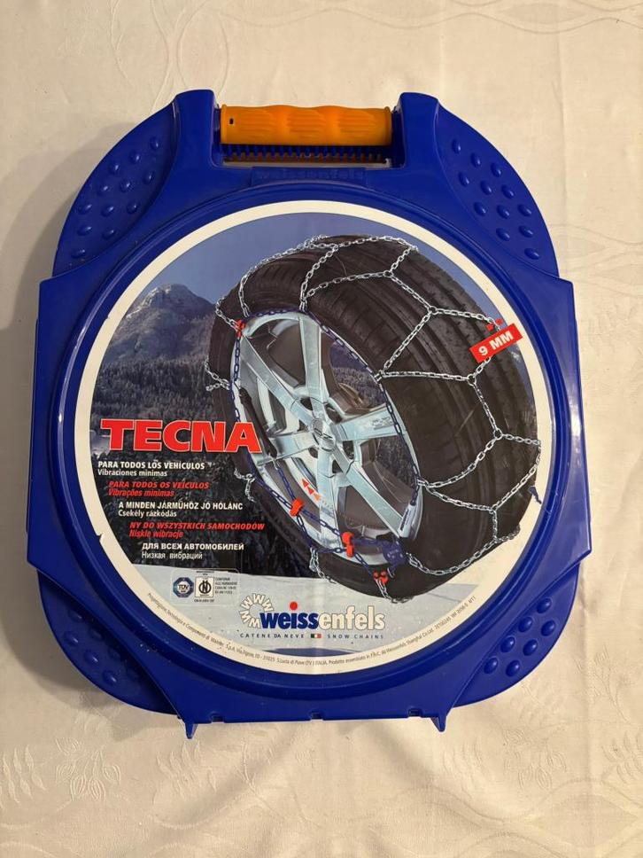 Weissenfels tecna 9 m30 sneeuwkettingen zo goed als nieuw!, Auto diversen, Sneeuwkettingen, Nieuw, Ophalen of Verzenden