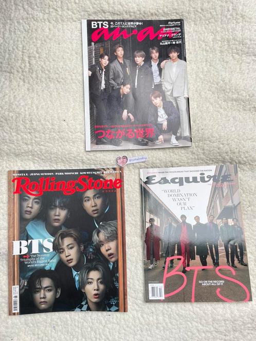 BTS Magazines, Verzamelen, Muziek, Artiesten en Beroemdheden, Zo goed als nieuw, Ophalen of Verzenden
