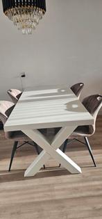 Nette eettafel - 220x80 cm, Overige materialen, 200 cm of meer, Zo goed als nieuw, Vijf personen of meer