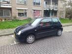 Volkswagen Lupo 1.4 44KW 2001 Zwart, Auto's, Volkswagen, 4 cilinders, 4 stoelen, Zwart, Origineel Nederlands