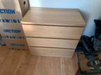 Commode met 3 laden - Zo goed als nieuw!, Minder dan 50 cm, Ophalen of Verzenden, Zo goed als nieuw, 3 of 4 laden