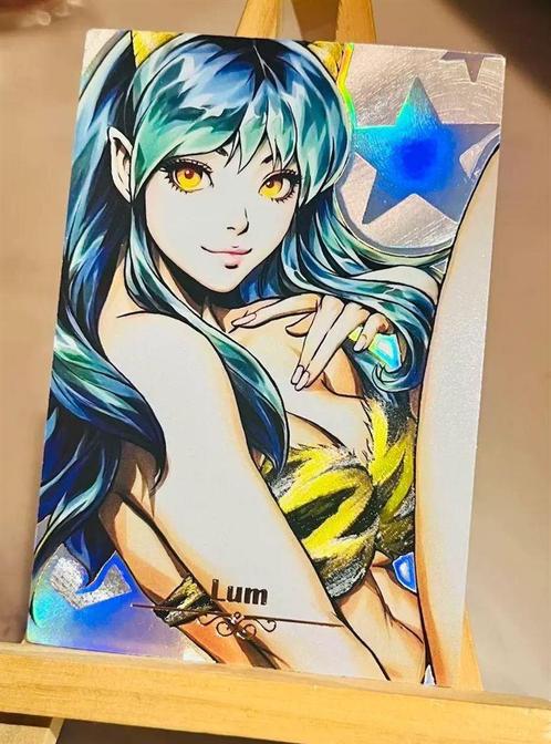 Urusei Yatsura Lum Invader Anime Holo Trading Card, Verzamelen, Stripfiguren, Nieuw, Plaatje, Poster of Sticker, Superheld, Verzenden