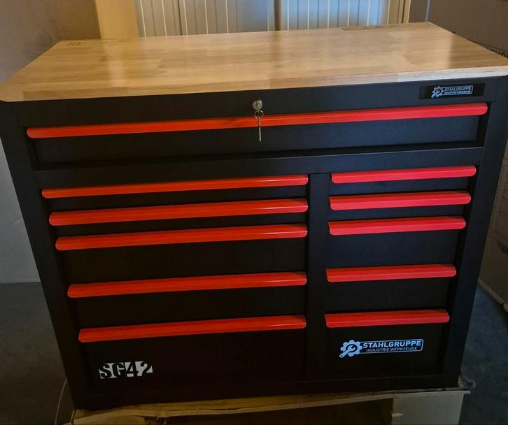 Gereedschap wagen stahlgruppe sg 42!!!, Doe-het-zelf en Verbouw, Gereedschapskisten, Nieuw, Gevuld, Ophalen