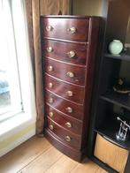 Teak Houten ladekast met 7 lades koloniaal, Huis en Inrichting, Kasten | Ladekasten, Ophalen, Gebruikt, 5 laden of meer, 100 tot 150 cm