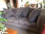 Bank grijs driezits 243 breed, Ophalen, Gebruikt, 75 tot 100 cm, Stof