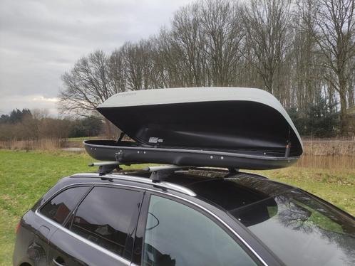 Dakdragers + Dakkoffer XL voor Peugeot 308SW, Auto diversen, Dakkoffers, Zo goed als nieuw, Ophalen