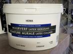Muurverf latex, Doe-het-zelf en Verbouw, Verf, Beits en Lak, Ophalen, Wit, Minder dan 5 liter, Verf