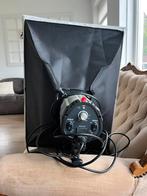 Fotostudio Set: Flitskoppen, Softboxen, Statieven, Audio, Tv en Foto, Fotografie | Fotostudio en Toebehoren, Ophalen, Gebruikt