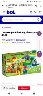 LEGO Duplo Ville Baby dierentuin - 4962, Kinderen en Baby's, Speelgoed | Duplo en Lego, Complete set, Duplo, Zo goed als nieuw